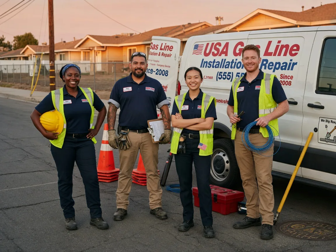Gas Line Installation company in Pacific Junction, IA